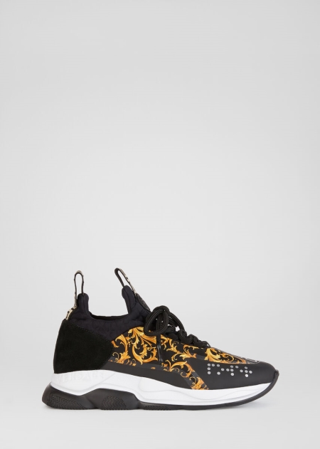 Versace Cross Chainer Sneakers Dam - 194260YJP